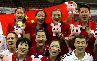 中国女排和日本女排合影（中国女排和日本队）