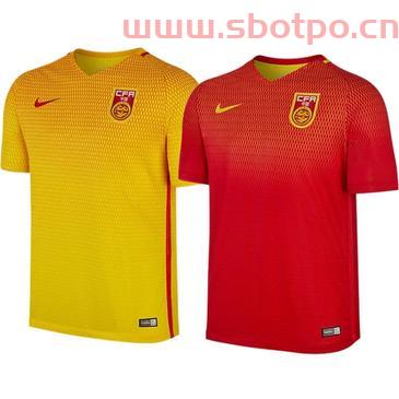中国足球国家队队服标志图（中国足球国家队球服）